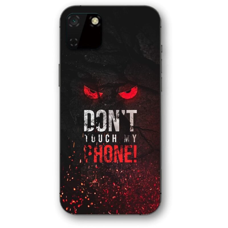 Don't touch my phone θήκη κινητού 9605 για Huawei Y5P 2020
