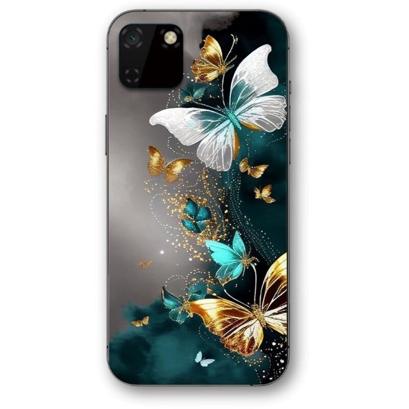 Butterflies θήκη κινητού 9680 για Huawei Y5P 2020