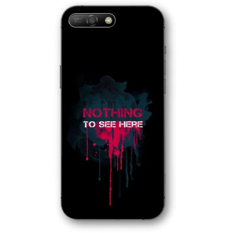 Nothing to see here θήκη κινητού 9628 για Huawei Y6 2018
