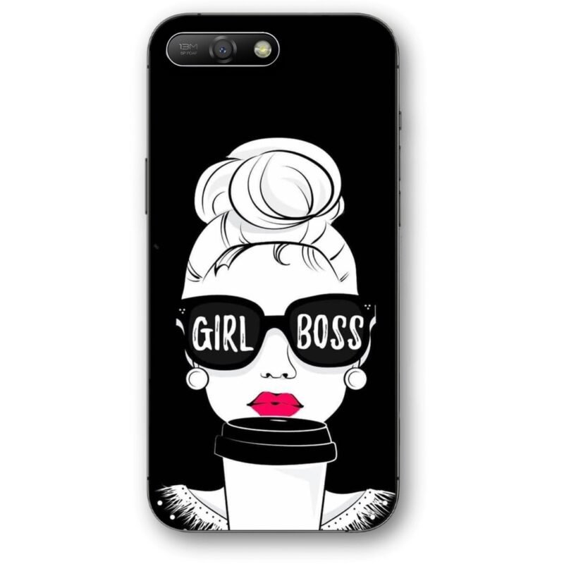Girl boss θήκη κινητού 9660 για Huawei Y6 2018