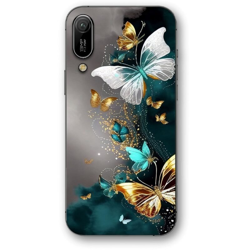 Butterflies θήκη κινητού 9680 για Huawei Y6 2019