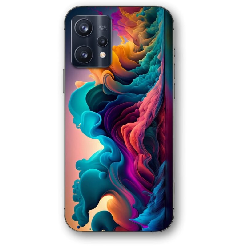 Colourful wave θήκη κινητού 91105 για Realme 9 Pro Plus
