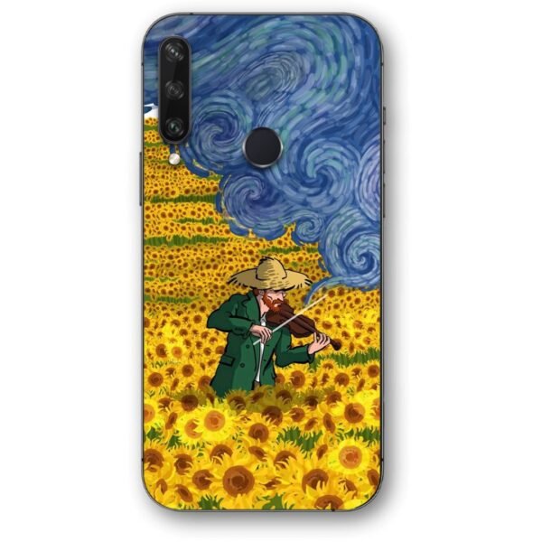 Van Gogh violin painting θήκη κινητού 9613 για Huawei Y6P 2020