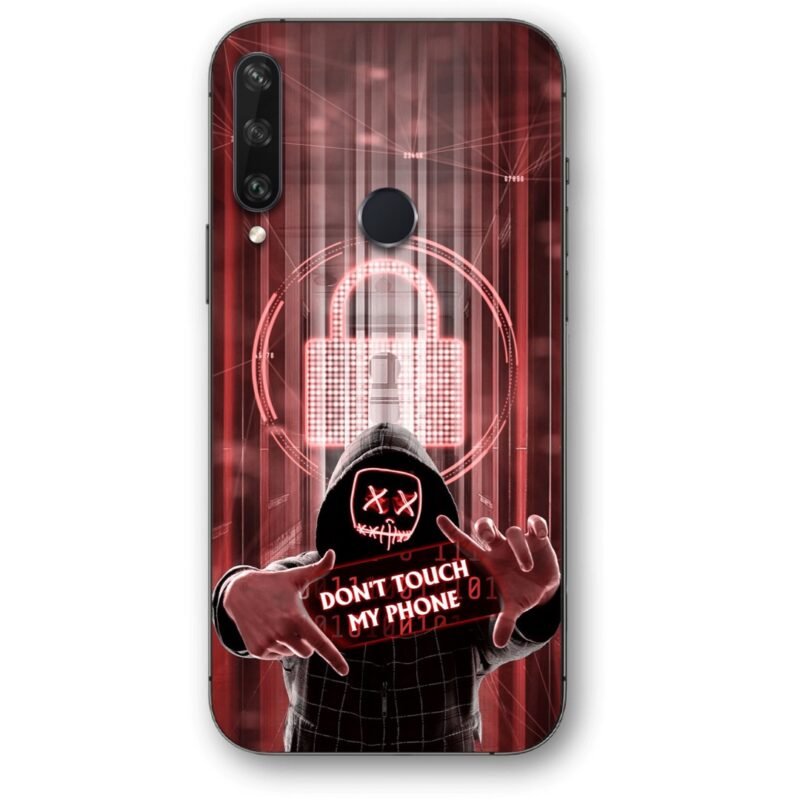 Don't touch my phone hacker θήκη κινητού 9631 για Huawei Y6P 2020