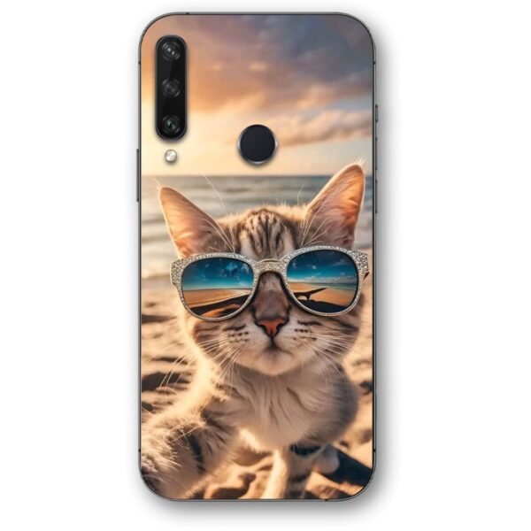 Beach cat θήκη κινητού 9661 για Huawei Y6P 2020