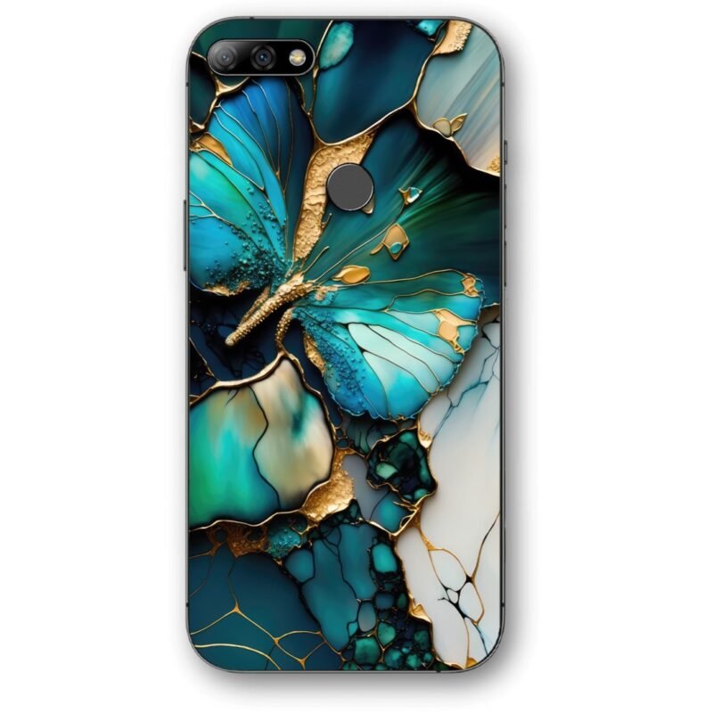 Abstract shades θήκη κινητού 9612 για Huawei Y7 2018
