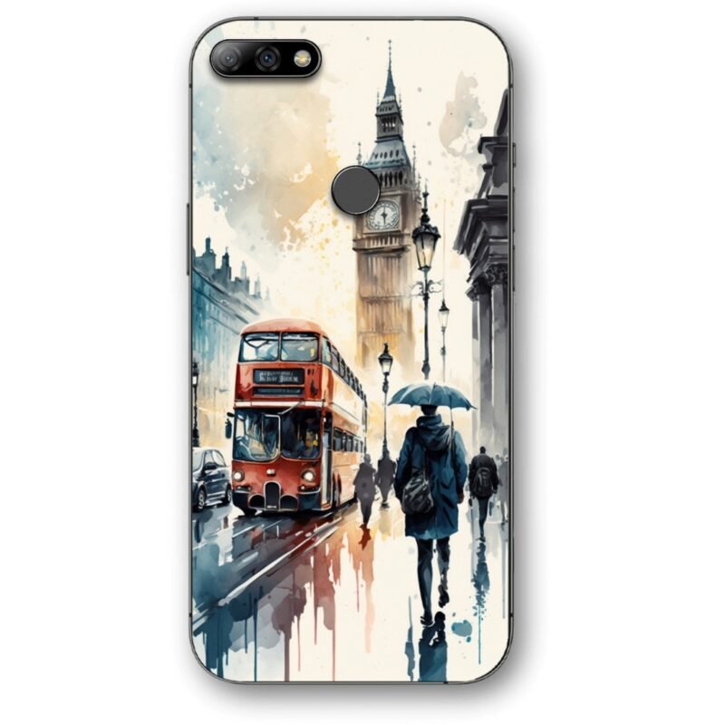 London θήκη κινητού 9607 για Huawei Y7 2018