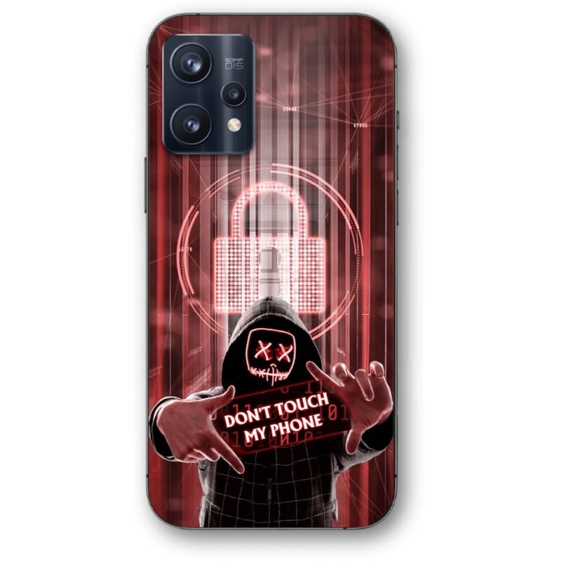 Don't touch my phone hacker θήκη κινητού 9631 για Realme 9 Pro Plus