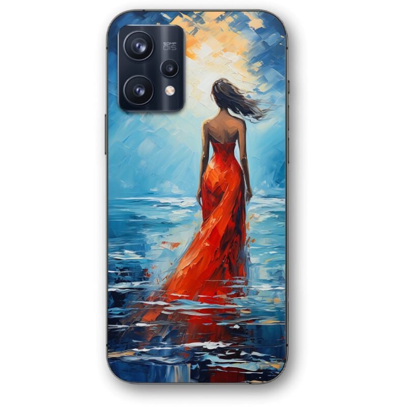 Woman painting θήκη κινητού 9642 για Realme 9 Pro Plus