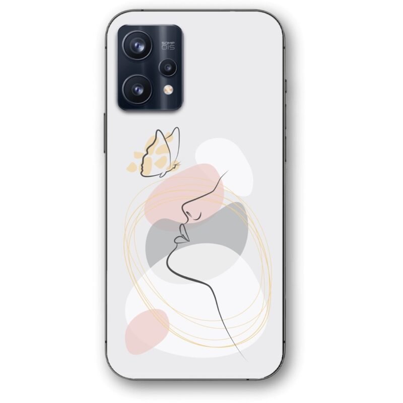Lineart girl θήκη κινητού 9674 για Realme 9 Pro Plus