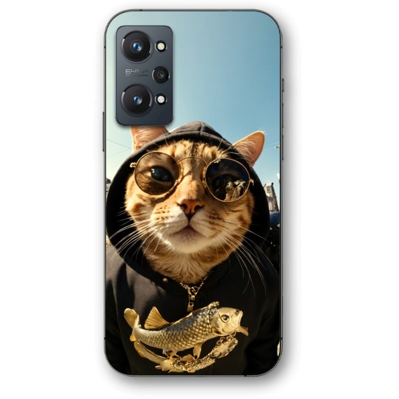 Hoodie cat θήκη κινητού 91085 για Realme GT NEO 2