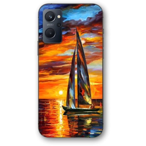 Sunset boat θήκη κινητού 9614 για Realme 9i