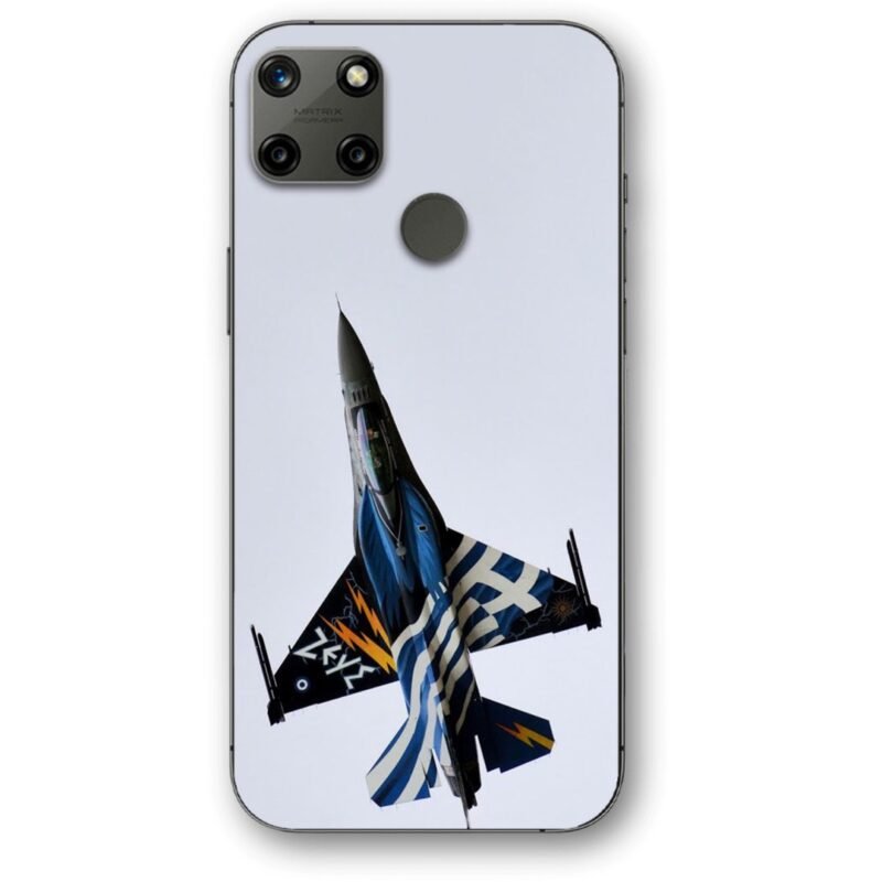 Greek fighter jet θήκη κινητού 9610 για Realme C25Y