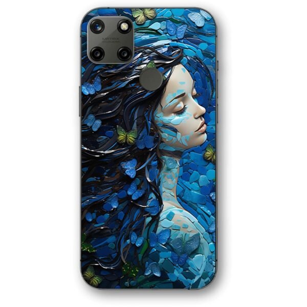 Butterfly girl θήκη κινητού 9639 για Realme C25Y