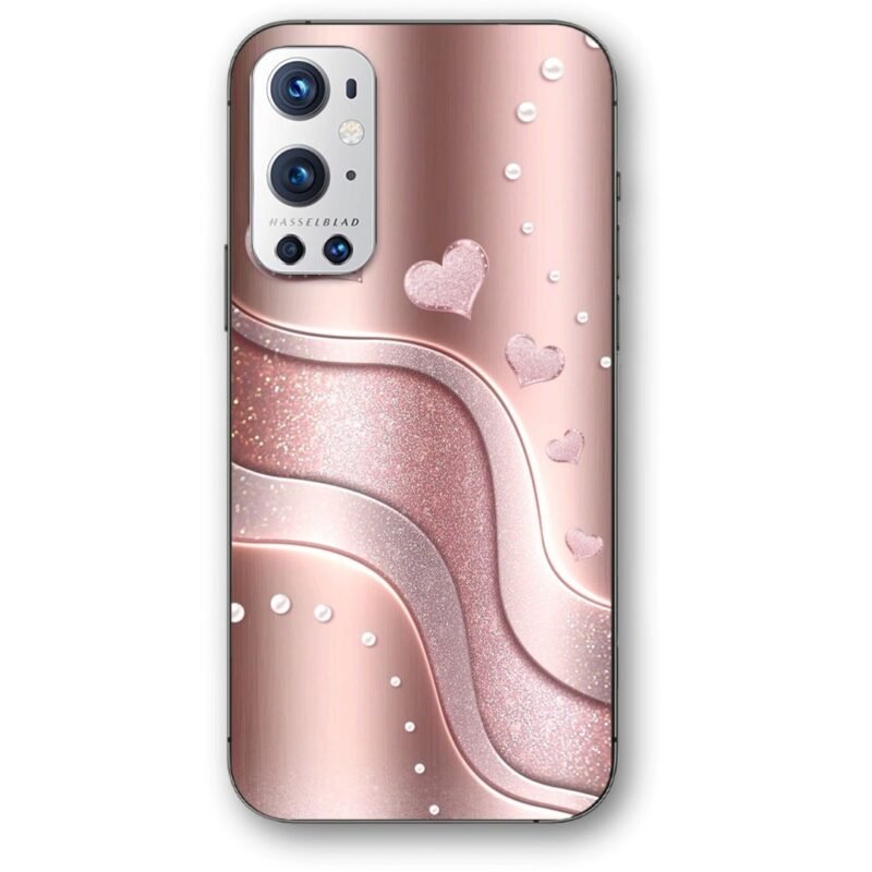 Hearts glitter θήκη κινητού 9686 για Oneplus 9