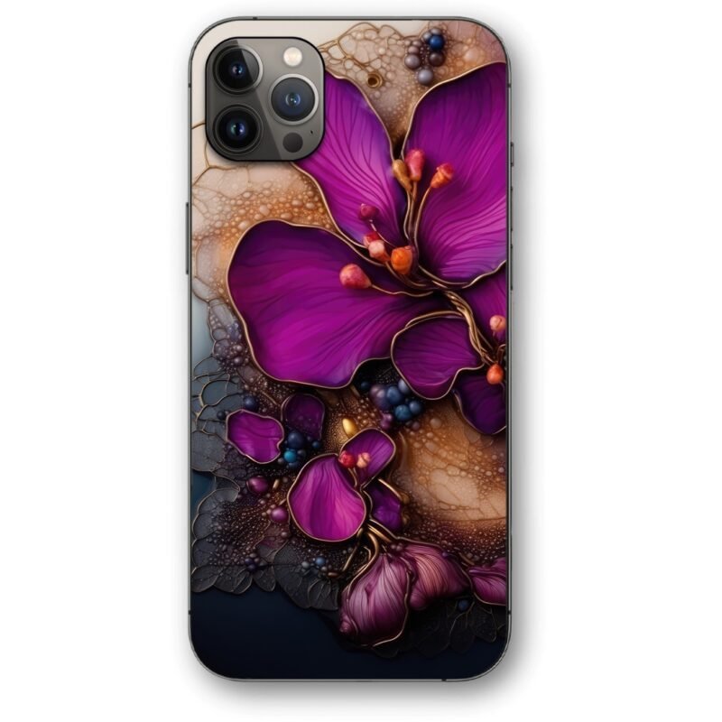 Floral abstract θήκη κινητού 9603 γιά iPhone 13 Pro Max