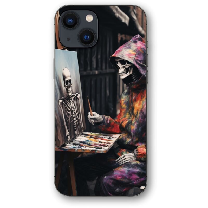 Skeleton painting θήκη κινητού 91125 γιά iPhone 14