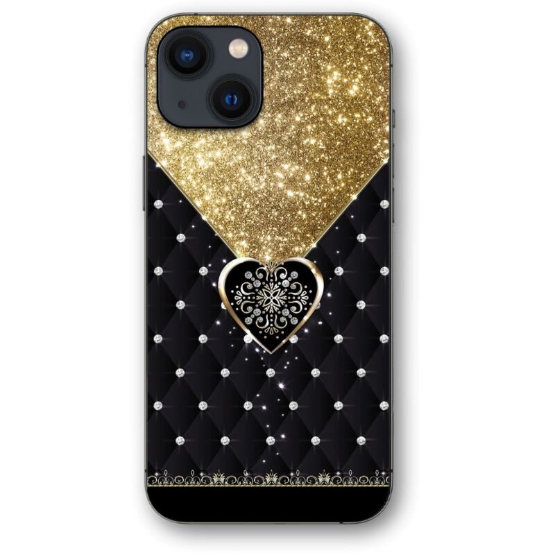 Gliter heart θήκη κινητού 91146 γιά iPhone 14