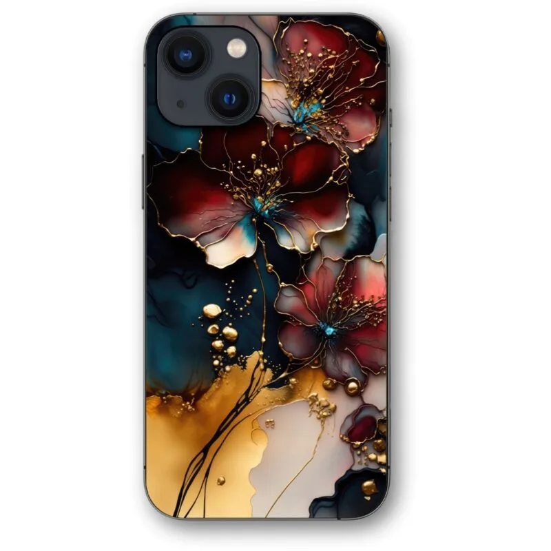 Liquid flowers θήκη κινητού 9620 γιά iPhone 14