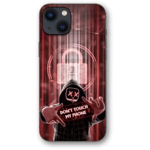 Don't touch my phone hacker θήκη κινητού 9631 γιά iPhone 14