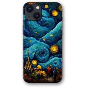 Starry night θήκη κινητού 9633 γιά iPhone 14