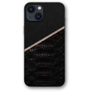 Leather snake skin θήκη κινητού 9636 γιά iPhone 14
