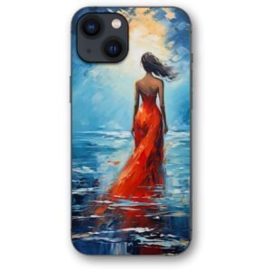 Woman painting θήκη κινητού 9642 γιά iPhone 14