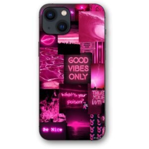 Neon quotes θήκη κινητού 9653 γιά iPhone 14