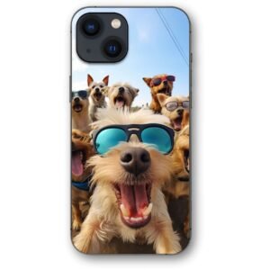 Dogs selfie θήκη κινητού 9658 γιά iPhone 14