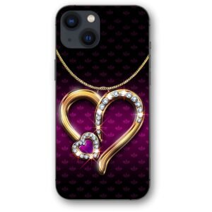 Necklace heart θήκη κινητού 9671 γιά iPhone 14