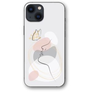 Lineart girl θήκη κινητού 9674 γιά iPhone 14