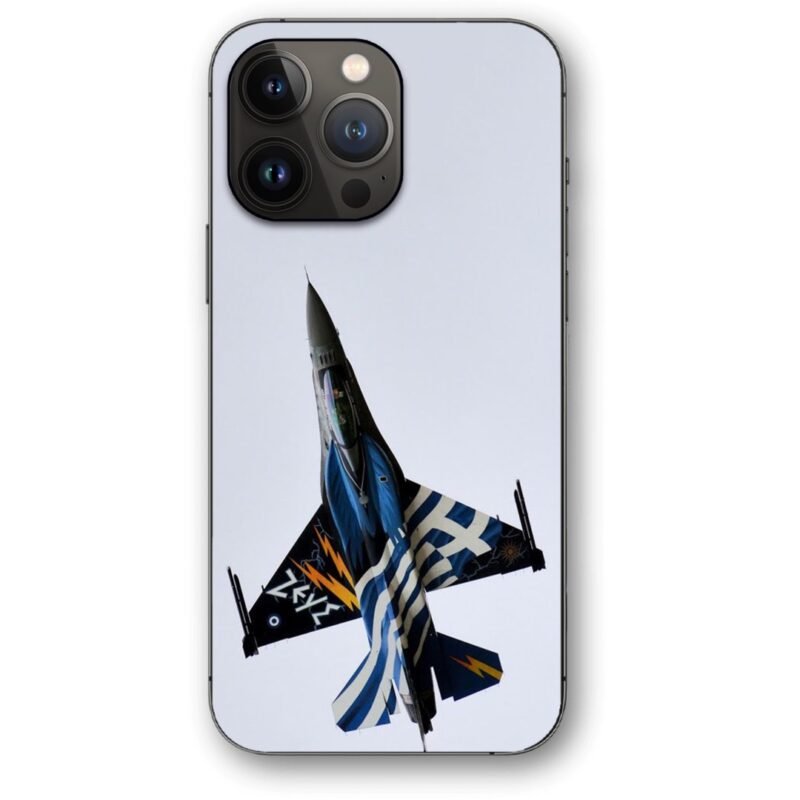 Greek fighter jet θήκη κινητού 9610 γιά iPhone 15 Pro Max