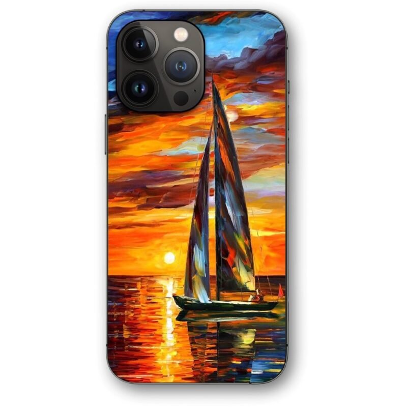 Sunset boat θήκη κινητού 9614 γιά iPhone 15 Pro Max