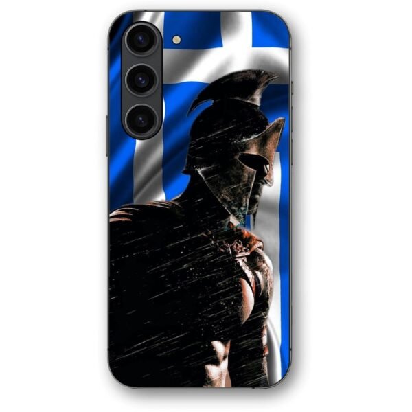 Warriror greek flag θήκη κινητού 9635 για Galaxy S23 FE