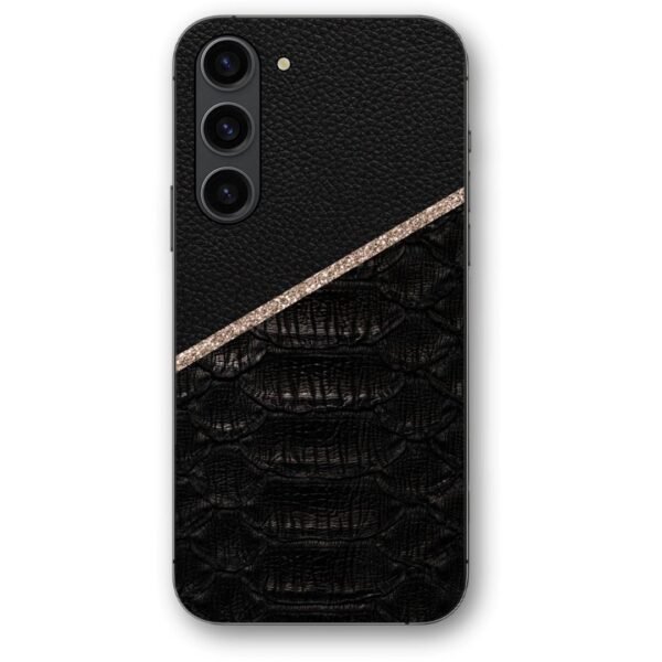 Leather snake skin θήκη κινητού 9636 για Galaxy S23 FE