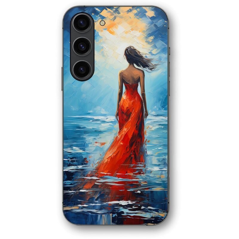 Woman painting θήκη κινητού 9642 για Galaxy S23 FE