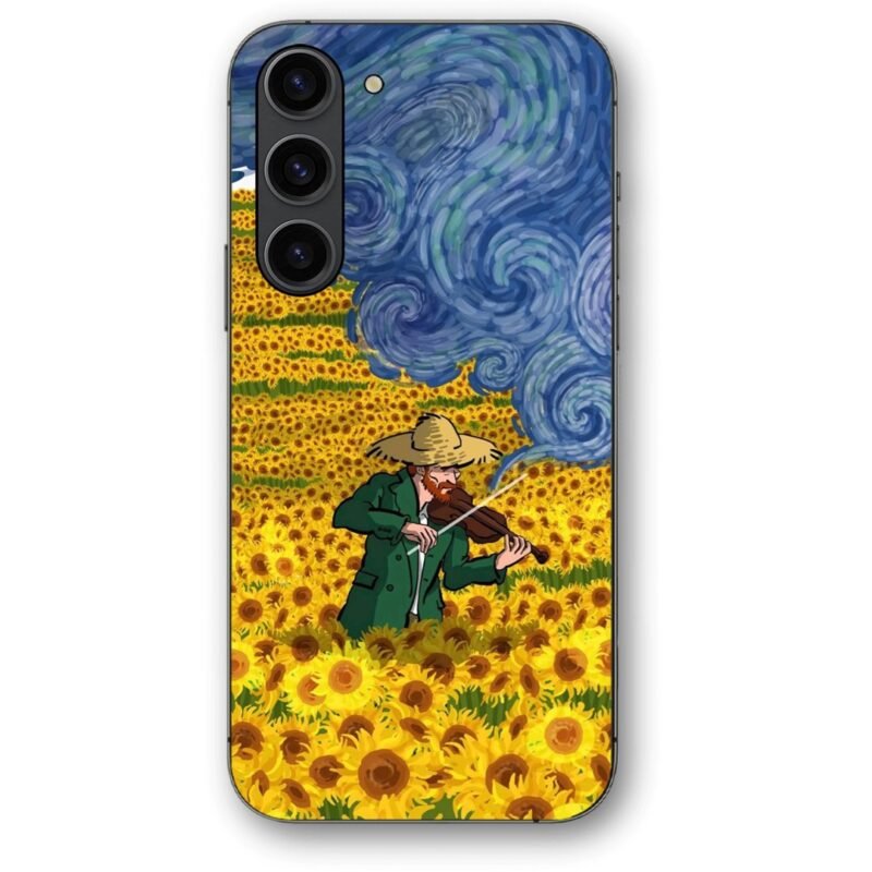 Van Gogh violin painting θήκη κινητού 9613 για Galaxy S24