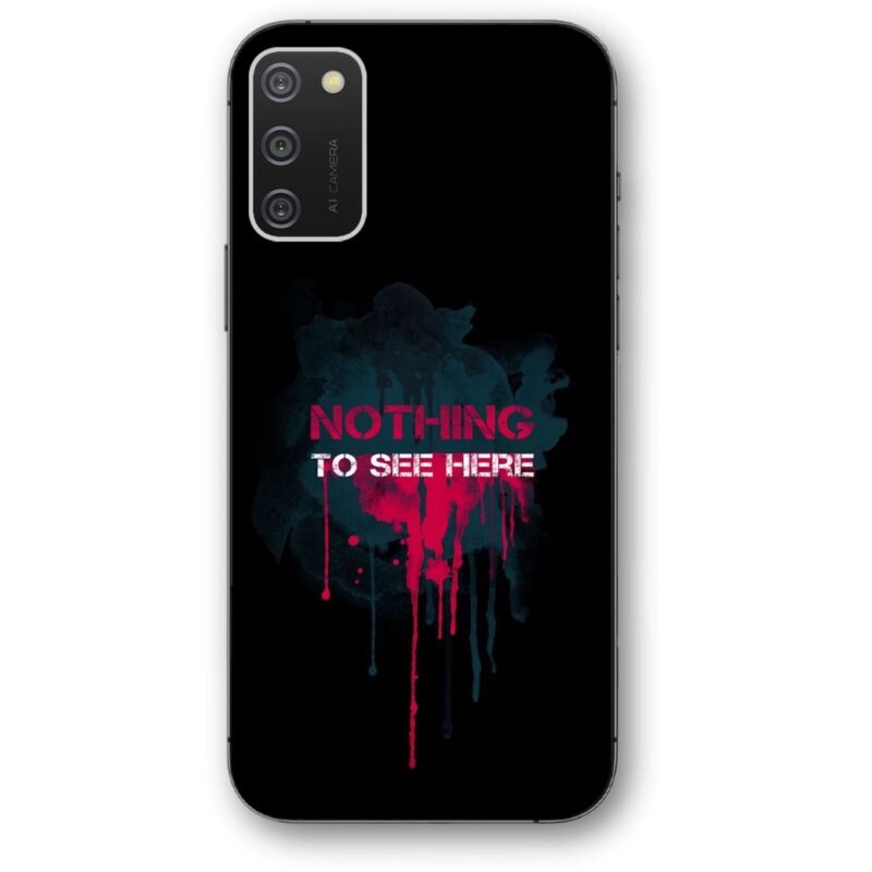 Nothing to see here θήκη κινητού 9628 για Galaxy A02S