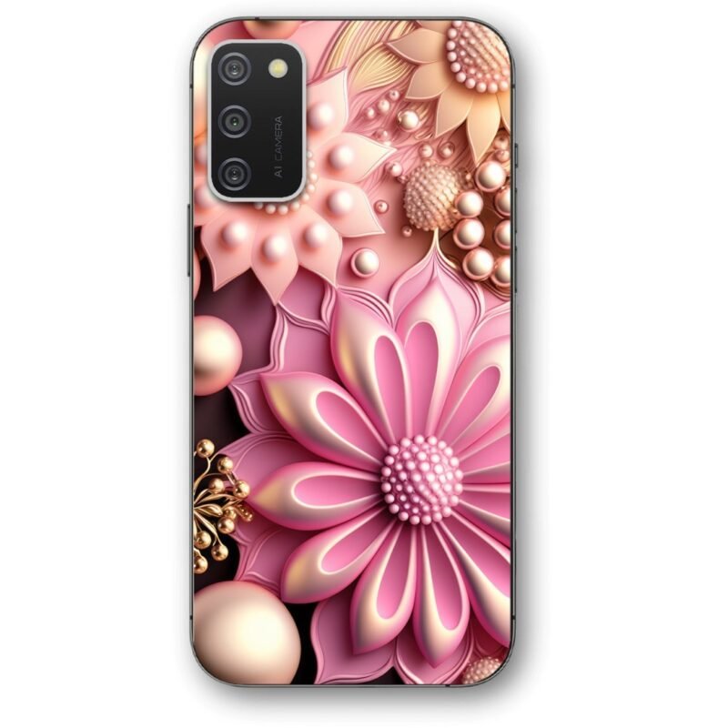 3d flowers θήκη κινητού 9630 για Galaxy A02S