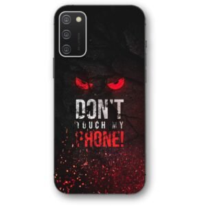 Don't touch my phone θήκη κινητού 9605 για Galaxy A02S
