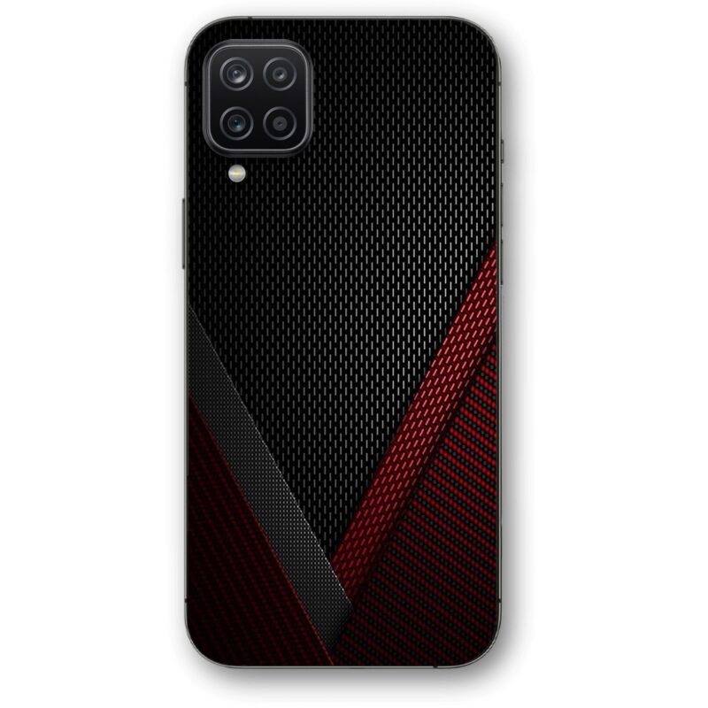 Carbon pattern θήκη κινητού 91102 για Galaxy A12