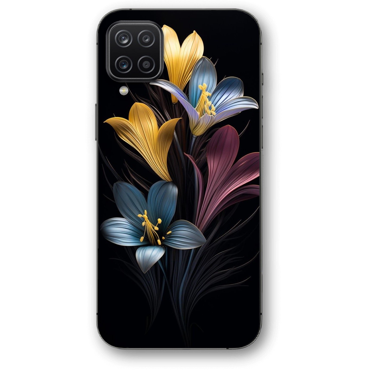 Flowers θήκη κινητού 91123 για Galaxy A12