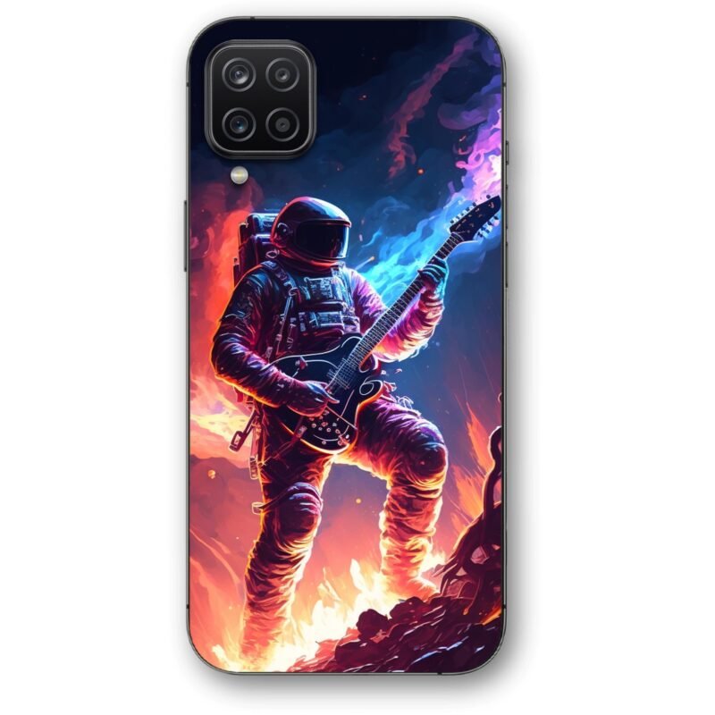 Astronaut guitar θήκη κινητού 91129 για Galaxy A12