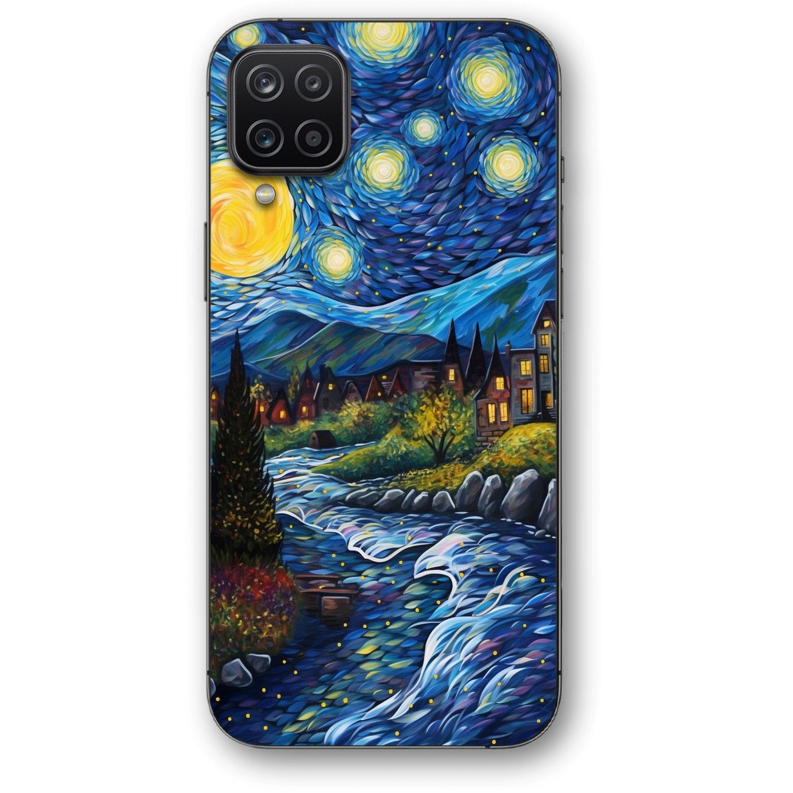 Starry night θήκη κινητού 91132 για Galaxy A12