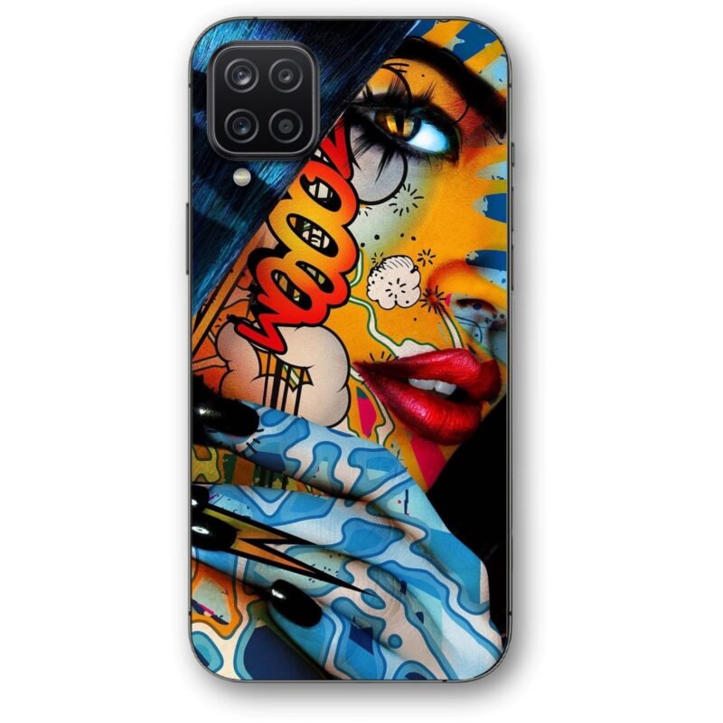 Cartoon girl θήκη κινητού 91155 για Galaxy A12