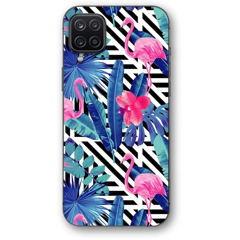 Flamingo leaves θήκη κινητού 91160 για Galaxy A12