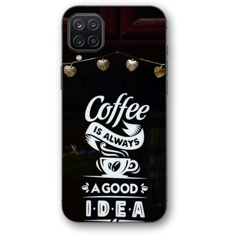 Coffee quote θήκη κινητού 91161 για Galaxy A12
