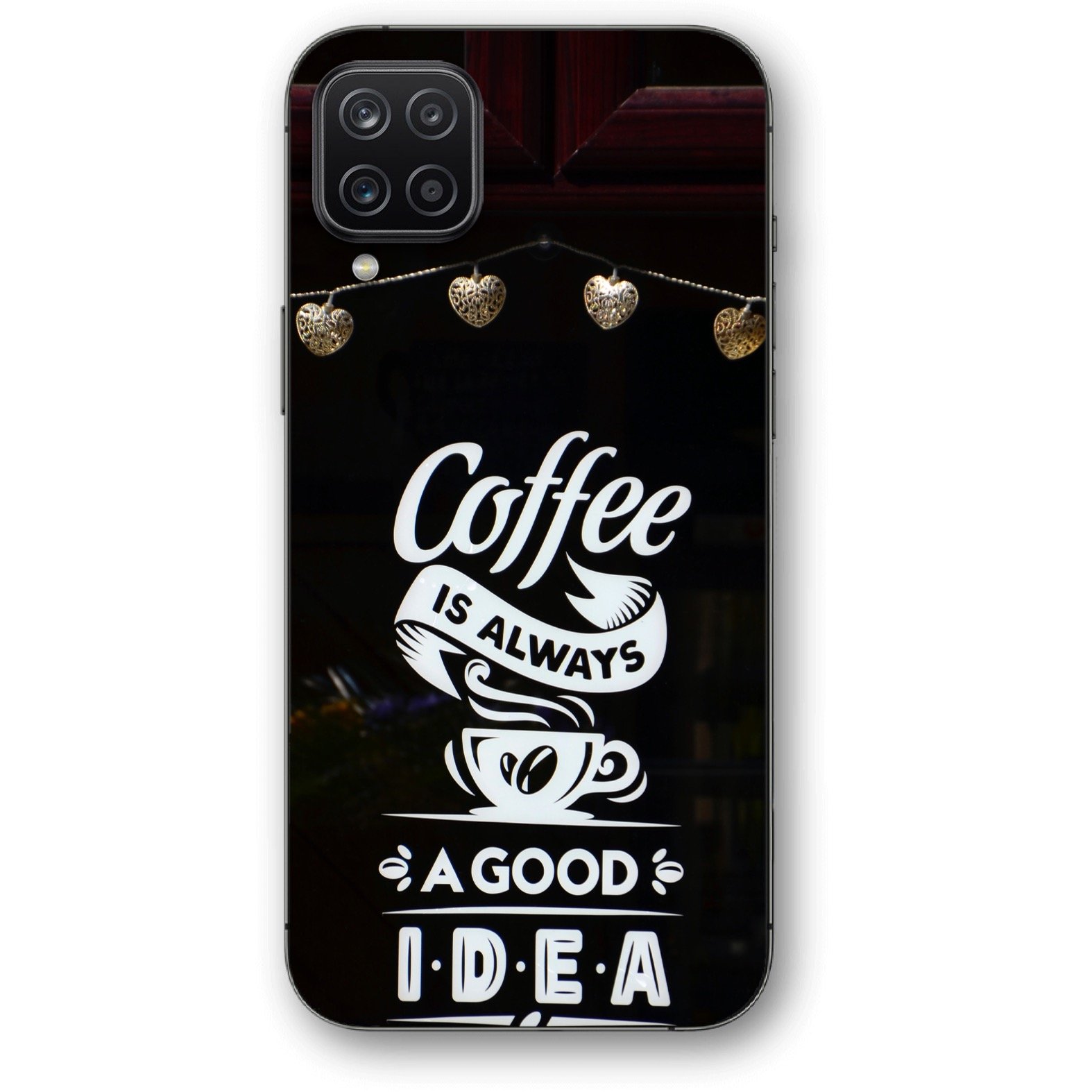 Coffee quote θήκη κινητού 91161 για Galaxy A12