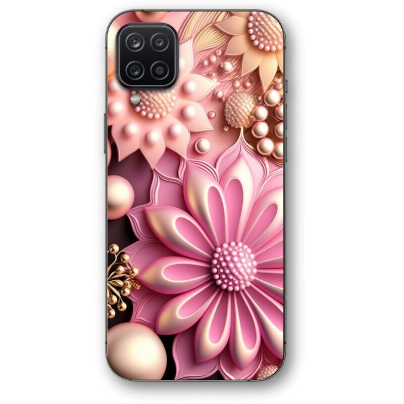 3d flowers θήκη κινητού 9630 για Galaxy A12