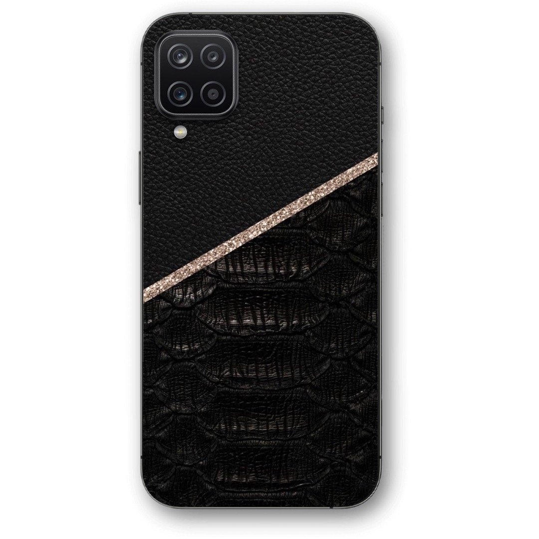 Leather snake skin θήκη κινητού 9636 για Galaxy A12